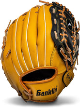 Franklin Sports Baseball + Softball Gloves - Field Master Adult + Youth Baseball + Softball Gloves - Right Hand + Left Hand Gloves - Infield + Outfield Mitts - Multiple Sizes + Colors