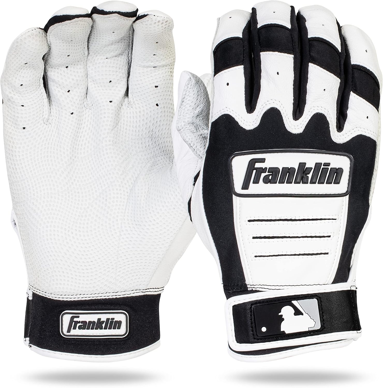 Franklin Sports MLB Baseball Batting Gloves - CFX Pro Adult + Youth Batting Glove Pairs - Baseball + Softball Batting Gloves - Multiple Sizes + Colors