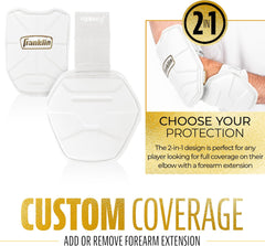 Franklin Sports Baseball Elbow Guard - PRT Series Adult Baseball + Softball Elbow Shield for Batting