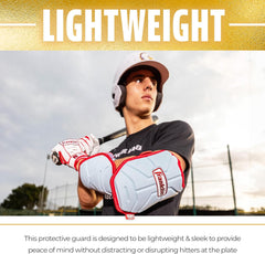 Franklin Sports Baseball Elbow Guard - PRT Series Adult Baseball + Softball Elbow Shield for Batting