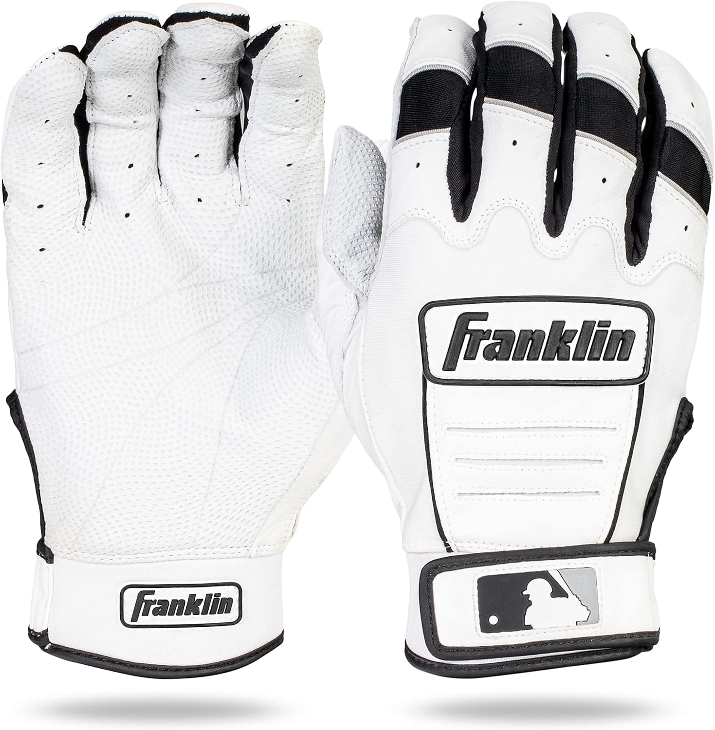 Franklin Sports MLB Baseball Batting Gloves - CFX Pro Adult + Youth Batting Glove Pairs - Baseball + Softball Batting Gloves - Multiple Sizes + Colors
