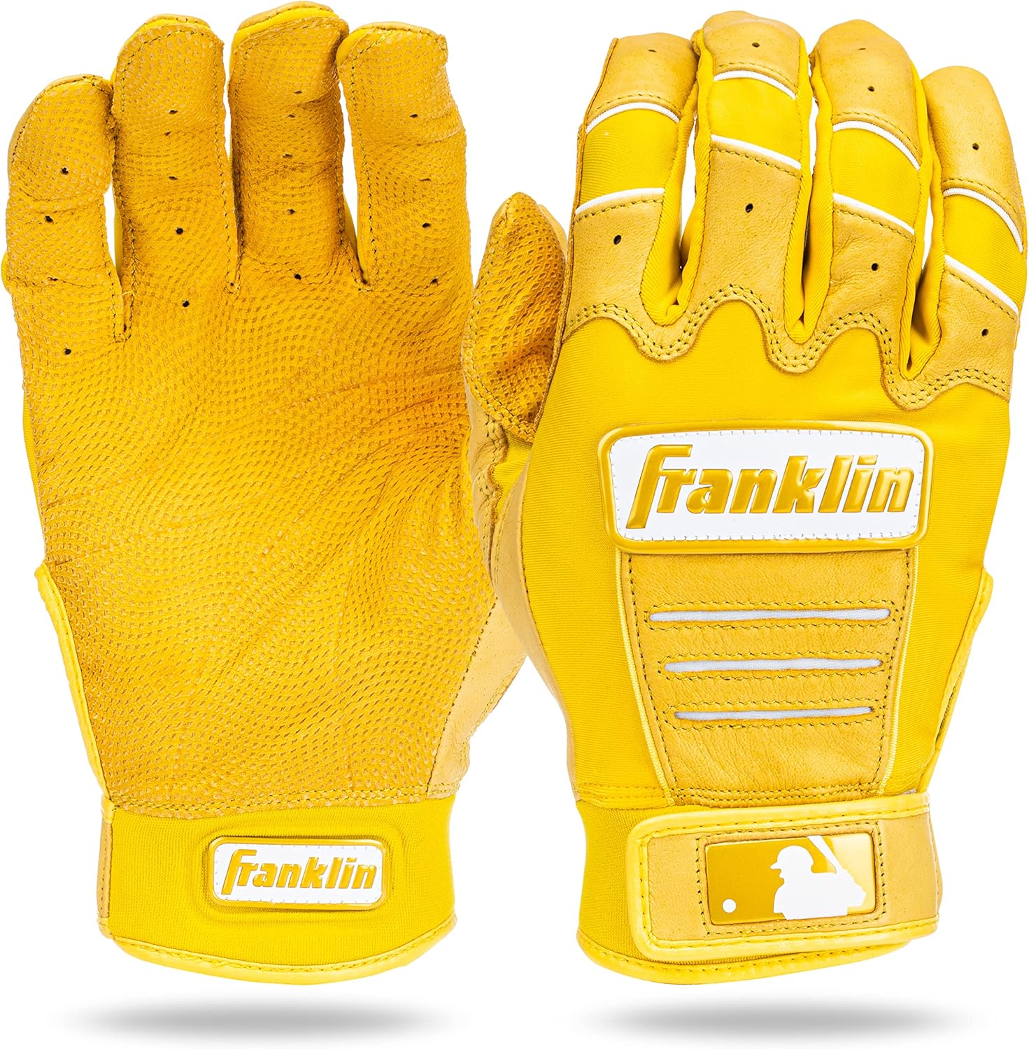 Franklin Sports MLB Baseball Batting Gloves - CFX Pro Adult + Youth Batting Glove Pairs - Baseball + Softball Batting Gloves - Multiple Sizes + Colors
