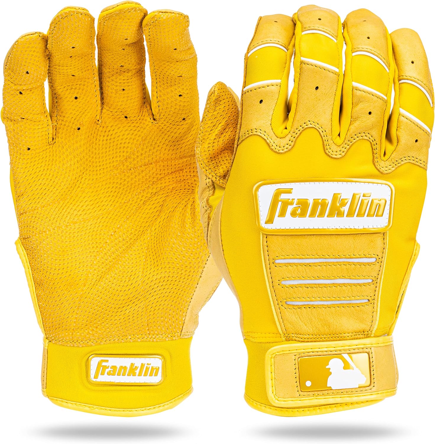 Franklin Sports MLB Baseball Batting Gloves - CFX Pro Adult + Youth Batting Glove Pairs - Baseball + Softball Batting Gloves - Multiple Sizes + Colors