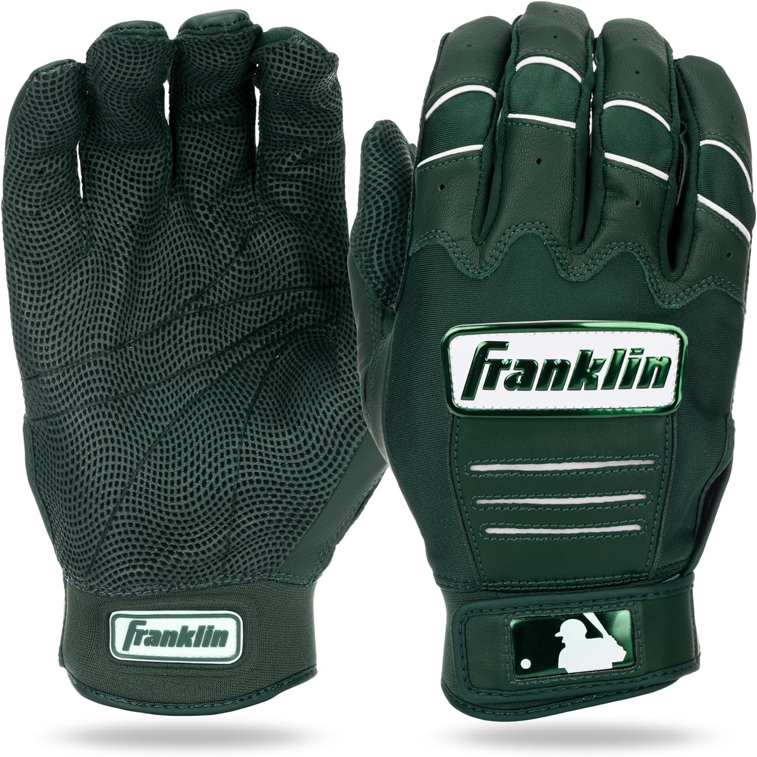 Franklin Sports MLB Baseball Batting Gloves - CFX Pro Adult + Youth Batting Glove Pairs - Baseball + Softball Batting Gloves - Multiple Sizes + Colors
