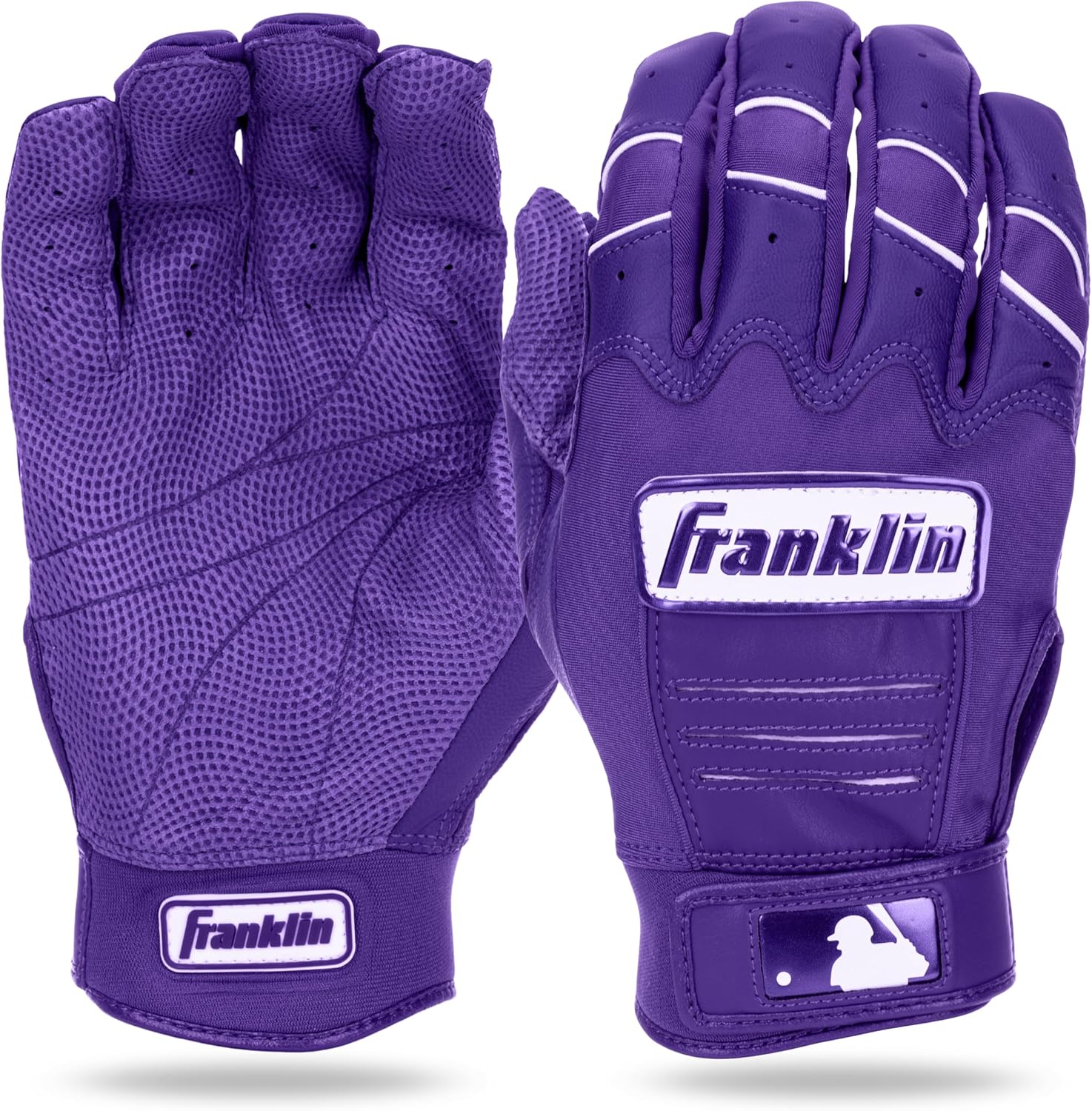 Franklin Sports MLB Baseball Batting Gloves - CFX Pro Adult + Youth Batting Glove Pairs - Baseball + Softball Batting Gloves - Multiple Sizes + Colors