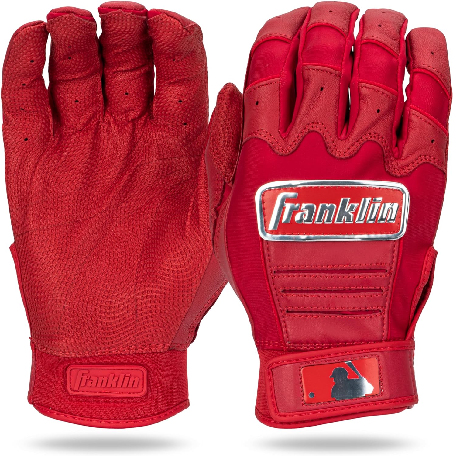 Franklin Sports MLB Baseball Batting Gloves - CFX Pro Adult + Youth Batting Glove Pairs - Baseball + Softball Batting Gloves - Multiple Sizes + Colors