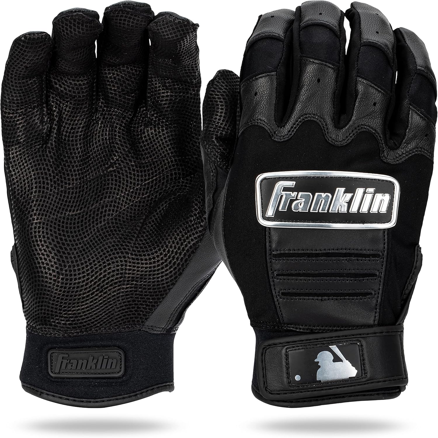 Franklin Sports MLB Baseball Batting Gloves - CFX Pro Adult + Youth Batting Glove Pairs - Baseball + Softball Batting Gloves - Multiple Sizes + Colors