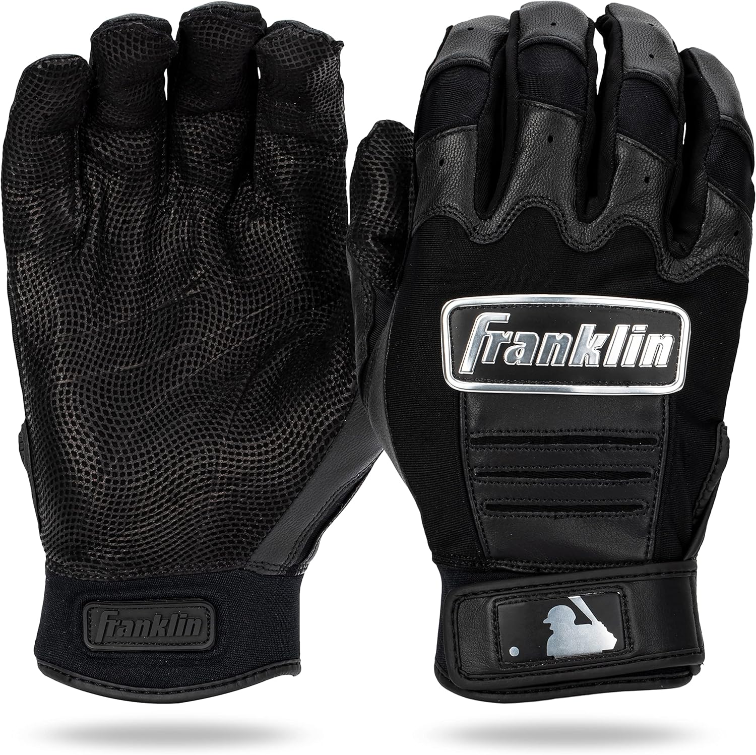 Franklin Sports MLB Baseball Batting Gloves - CFX Pro Adult + Youth Batting Glove Pairs - Baseball + Softball Batting Gloves - Multiple Sizes + Colors