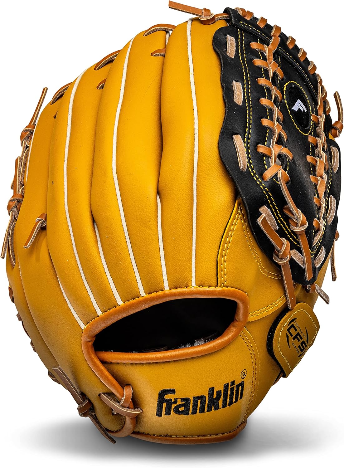 Franklin Sports Baseball + Softball Gloves - Field Master Adult + Youth Baseball + Softball Gloves - Right Hand + Left Hand Gloves - Infield + Outfield Mitts - Multiple Sizes + Colors