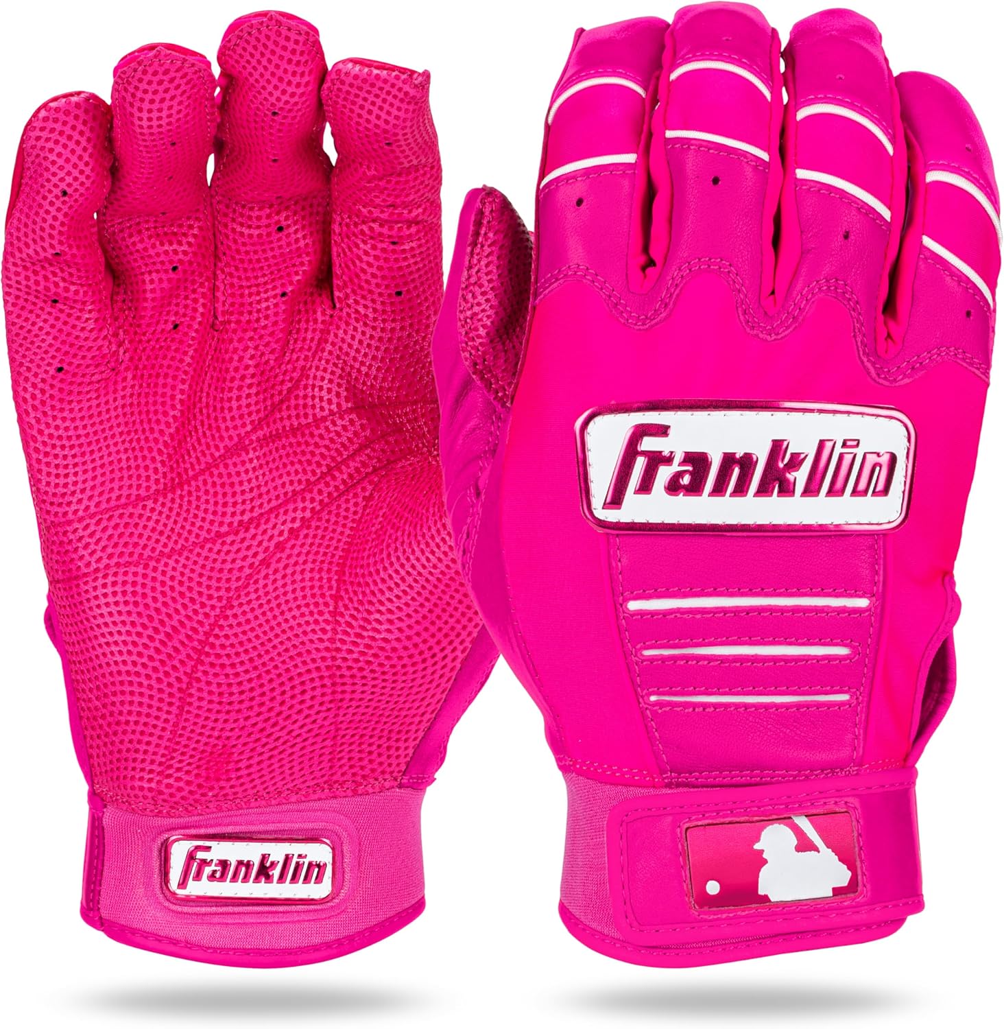 Franklin Sports MLB Baseball Batting Gloves - CFX Pro Adult + Youth Batting Glove Pairs - Baseball + Softball Batting Gloves - Multiple Sizes + Colors