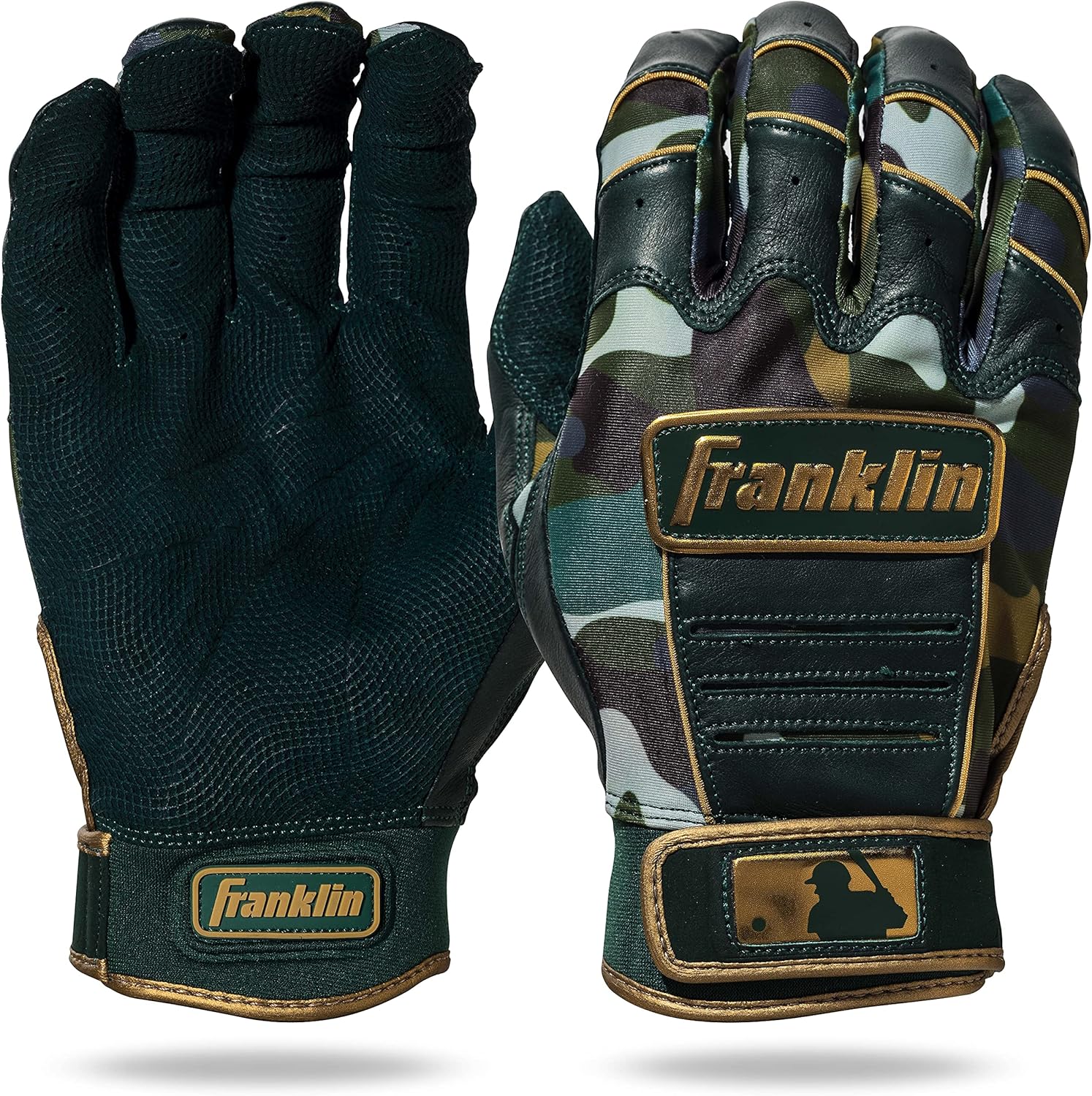 Franklin Sports MLB Baseball Batting Gloves - CFX Pro Adult + Youth Batting Glove Pairs - Baseball + Softball Batting Gloves - Multiple Sizes + Colors